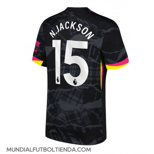 Camiseta Chelsea Nicolas Jackson #15 Tercera Equipación Replica 2024-25 mangas cortas